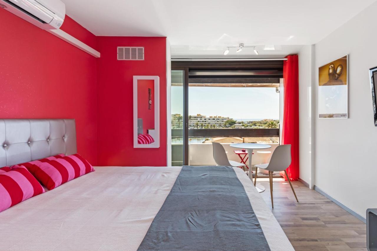 Studio Vue Mer Panoramique, Piscine Port Venus Village Naturiste Agde Kültér fotó